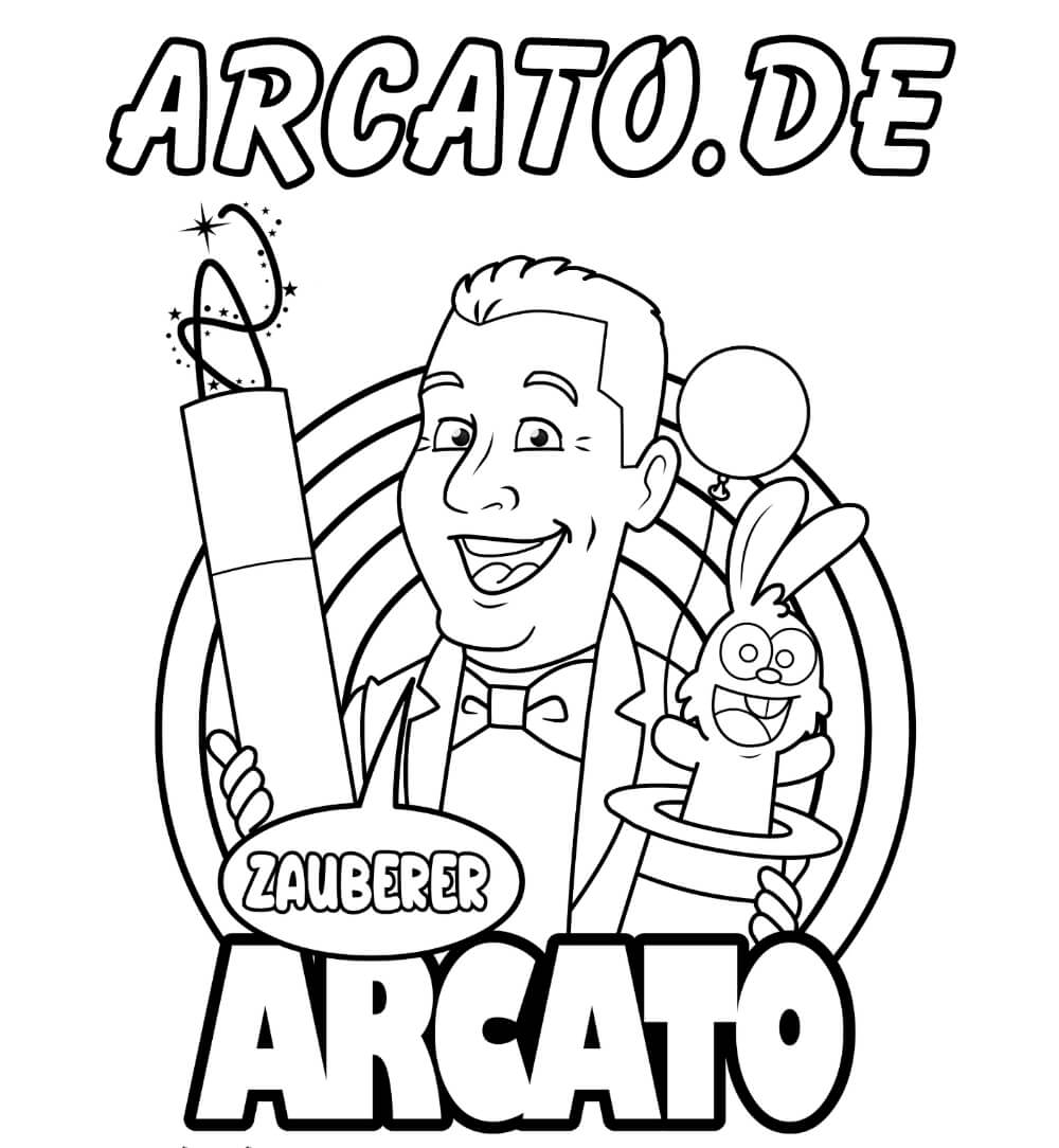 Arcato Ausmalbild